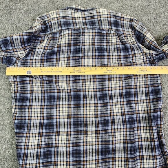 Carhartt‎ Button Down Shirt Multicolor 2XL Men Work Plaid Trumbull Relaxed Fit - Picture 9 of 10